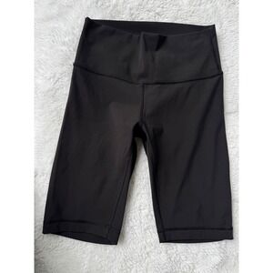 Lululemon Align High Rise Bike‎ Shorts Black Yoga Gym Workout Womens